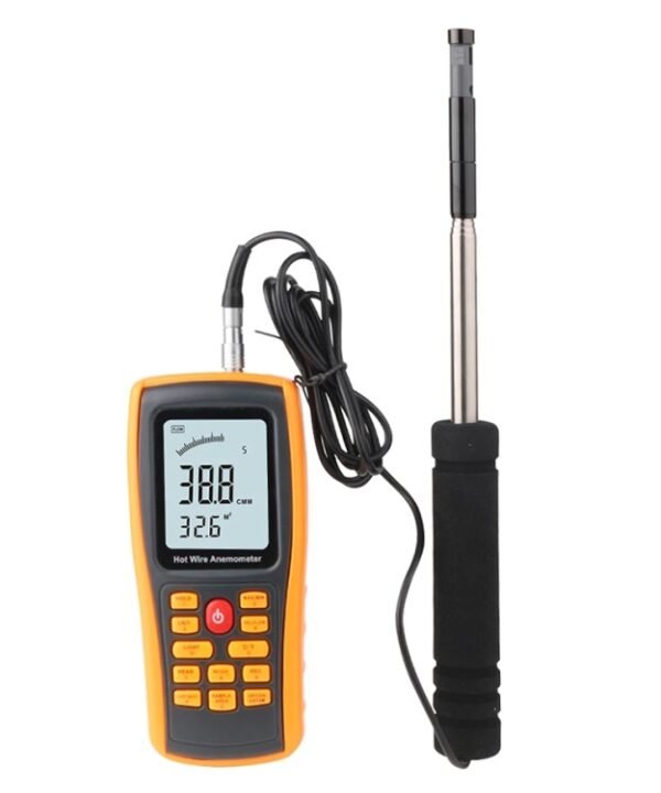 BENETECH GM8903 2.6 inch LCD Screen Digital Hot Wire Wind Speed Wind Temperature Anemometer