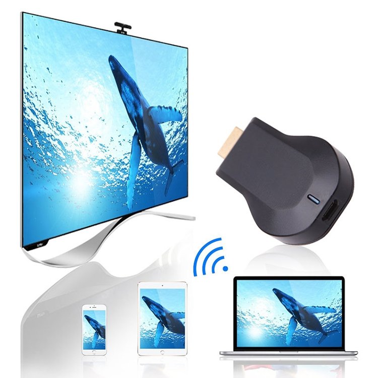 M2 Android 1080P Ezcast HDMI Dongle / HDMI AirPlay DLNA WIFI Displayer Receiver for Android OS / iOS / MAC OS / Windows Devices, Support Sharing Online to TV WIFI Display(Black) - Image 6