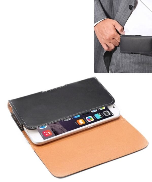 Crazy Horse Texture Vertical Flip Leather Case / Waist Bag with Back Splint for iPhone 6 & 6S