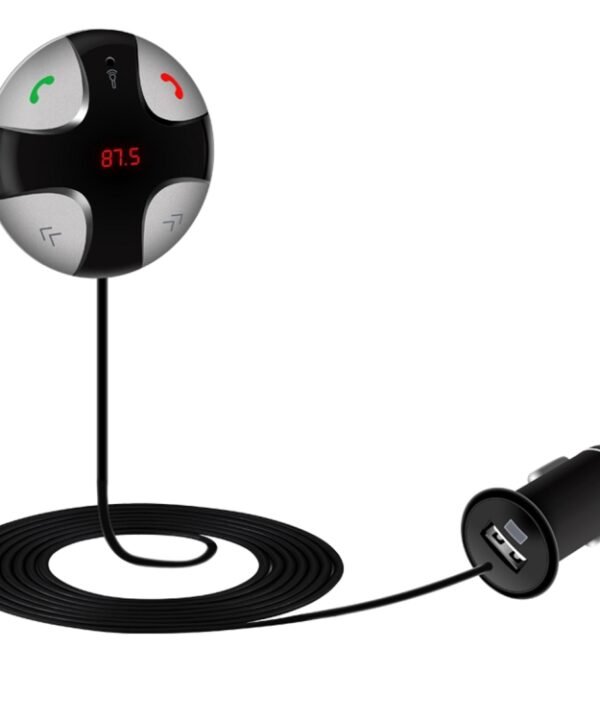 FM29B Bluetooth FM Transmitter Hands-free Car Kit, Car Charger, For iPhone, Galaxy, Sony, Lenovo, HTC, Huawei, and other Smartphones