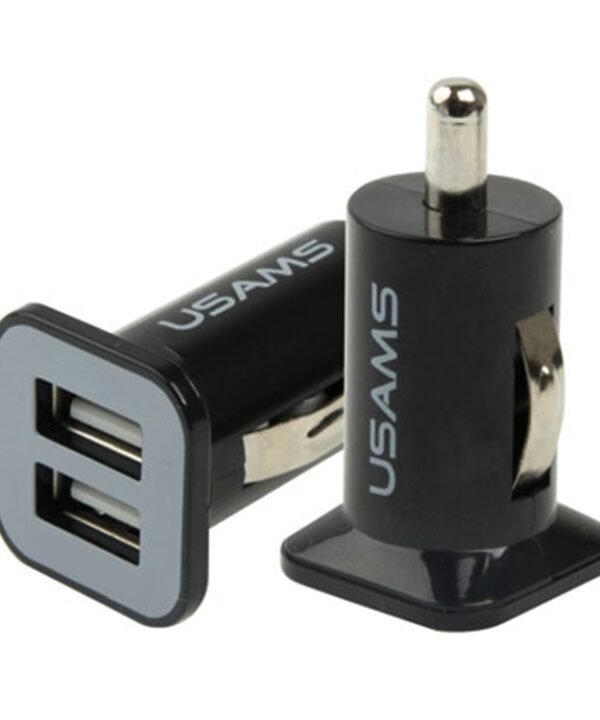 High Performance 2.1A + 1A Dual USB Port Car Charger for iPad Air 2 & Air & 4, iPhone 6 & 6 Plus & 5C & 5S & 4 & 4S, iPod touch, Galaxy Tablet / Note Series and Other Mobile Phone, Navigators