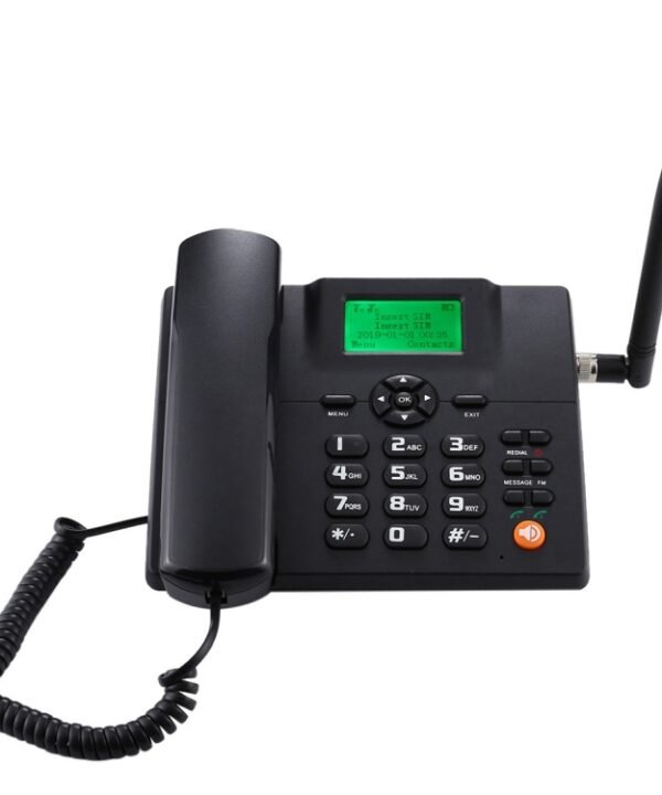 ZT600S  2.4 inch TFT Screen Fixed Wireless GSM Business Phone, Quad band: GSM 850/900/1800/1900Mhz(Black)
