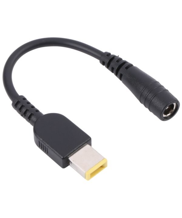 5.5mm x 2.5mm to Big Square USB Power Converter Cable for Lenovo Thinkpad/ThinkBook/Xiaoxin