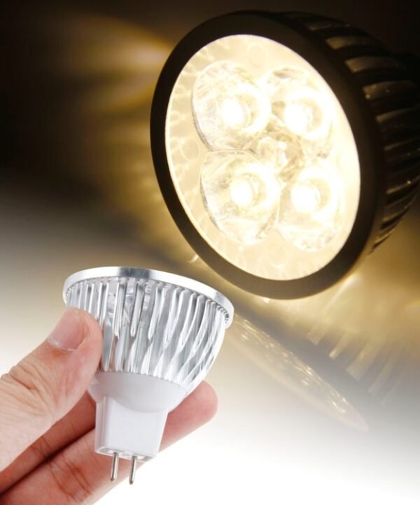 4 LED, Energy Saving, AC / DC 12V, White Light, Warm White Light