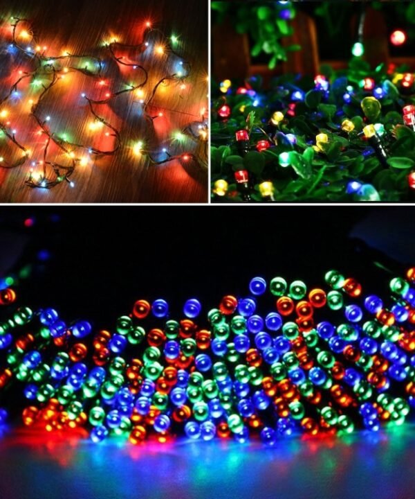 100 LED RGB Light with Controller, Flashing / Fading / Chasing Effect, 220V Colorful Light EU Plug, White Light US Plug, Warm White US Plug, Warm White EU Plug, White Light EU Plug, Colorful Light US Plug