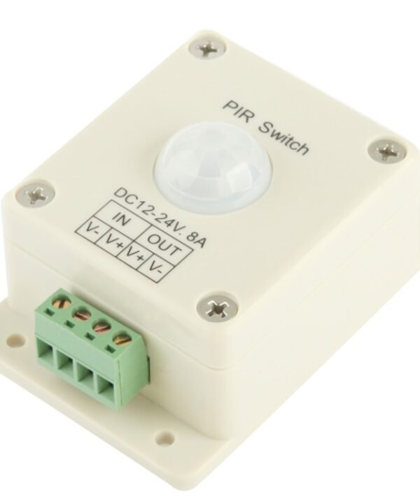 DC 12V-24V 8A PIR Switch Infrared Controller Motion Sensor Switch for LED Light