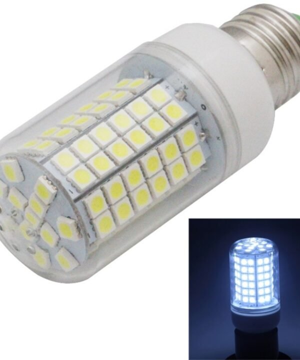 E27 6W White 96 LED SMD 5050 Corn Light Bulb, AC 220V, S-LED-4151W, S-LED-4151WW