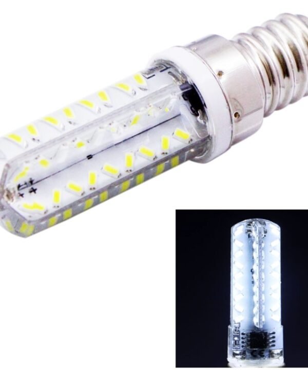 72 LED SMD 3014, Adjustable Brightness, AC 220V, E14 220V White Light, E14 220V Warm White