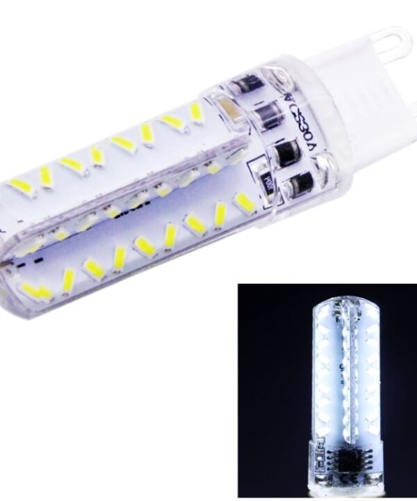 72 LED SMD 3014, Adjustable Brightness, AC 220V, G9 220V White Light, G9 220V Warm White