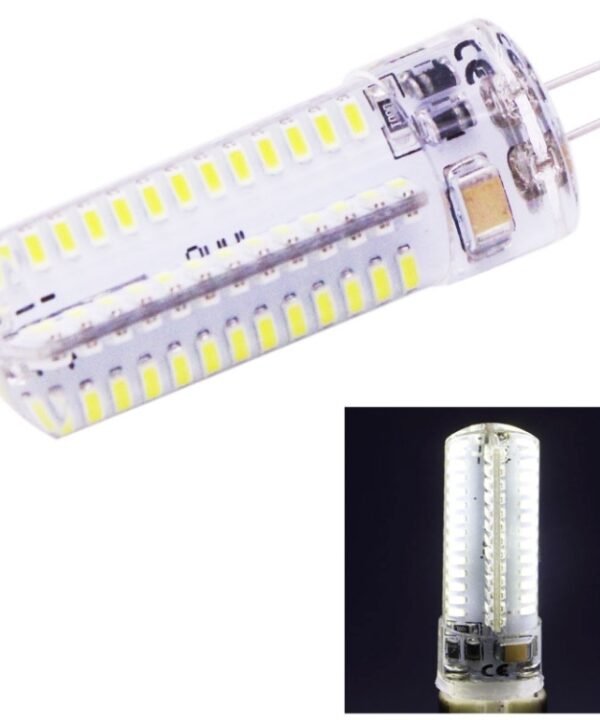 104 LED SMD 3014, AC 220V, G4 220V White Light, G4 220V Warm White