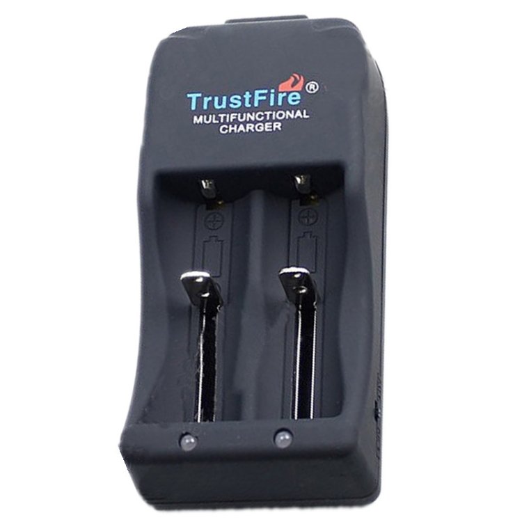 TR-006 Multi-function Battery Charger for 16340 / 18650 / 25500 / 26650 / 26700(Black) - Image 2