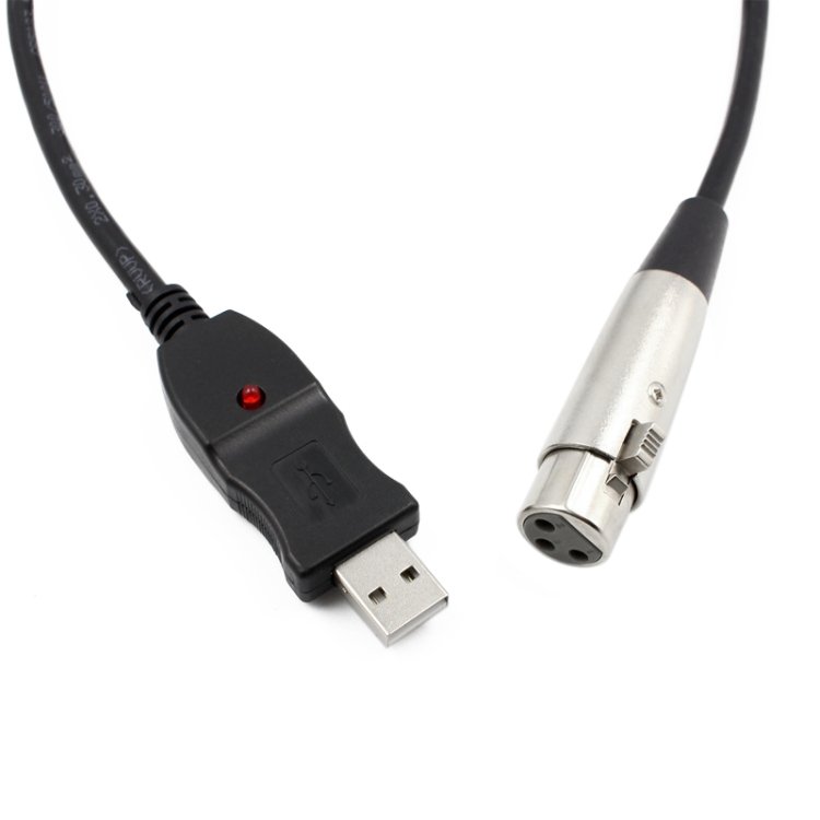 USB Microphone Cable, Cable Length: 3.5M - Image 2