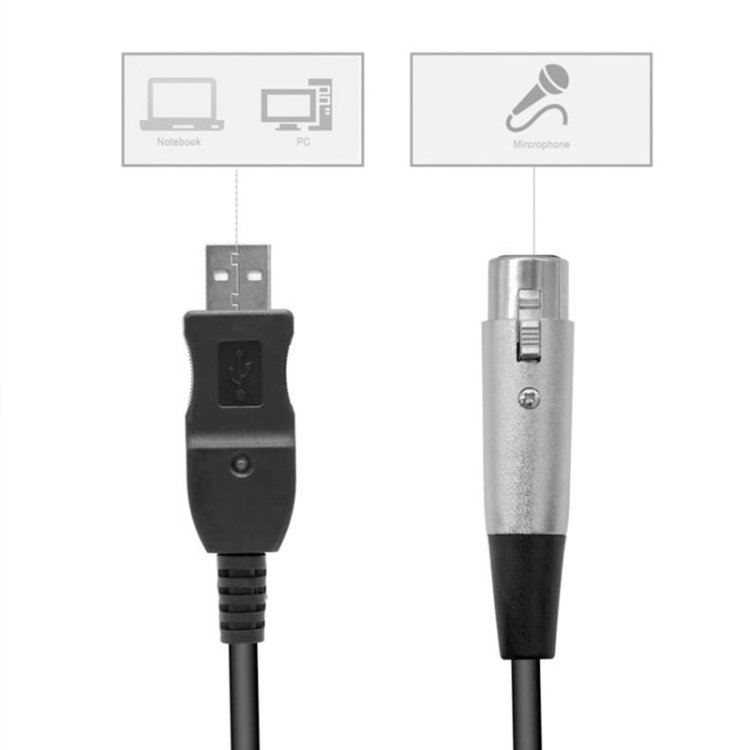 USB Microphone Cable, Cable Length: 3.5M - Image 5