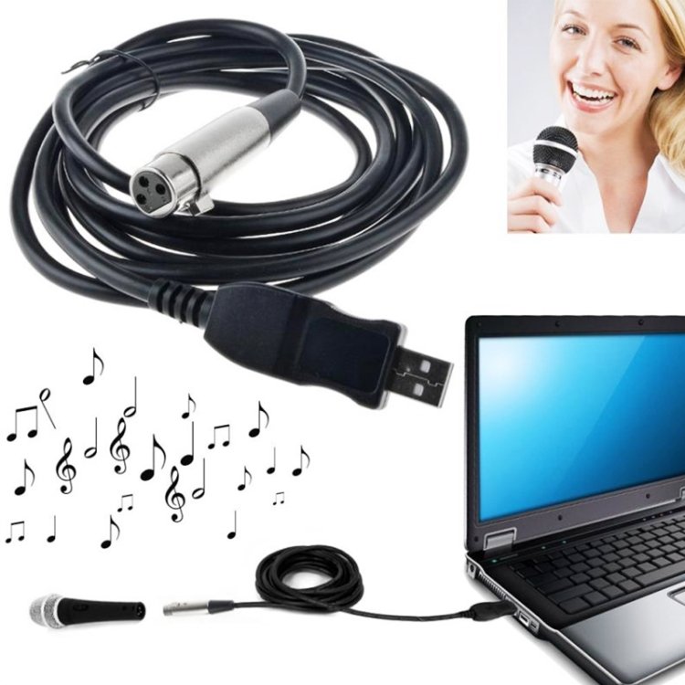 USB Microphone Cable, Cable Length: 3.5M - Image 7