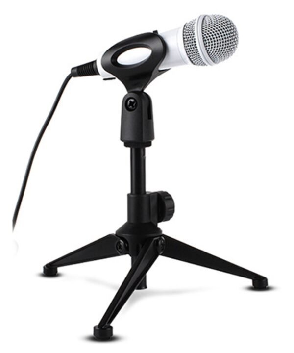 Extendable Adjustable Microphone Tripod Desktop Stand, Height: 19.5-24.5cm, For Live Broadcast, Show, KTV, etc