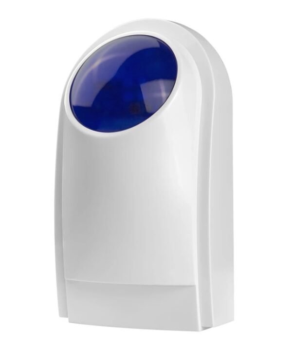 Outdoor Siren with Red Flashlight , Can be used 1.2A 12V as a Backup Battery , PA-100, PA-100 Red