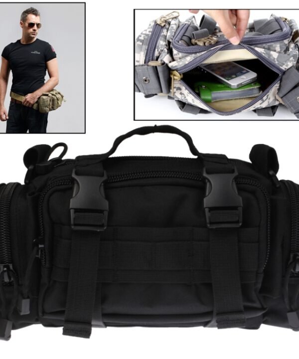 Collectable 3P Utility  Waist Bag Pack Hand Pouch Pack with Long Strap