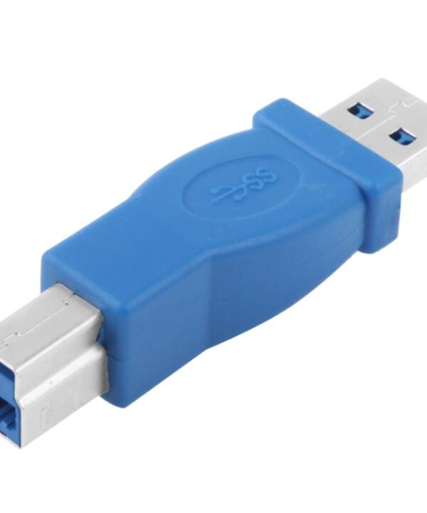 Super Speed USB 3.0 AM to BM Adapter (Blue)