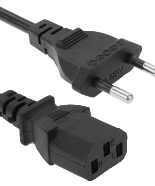 EU Power Cord, Cable Length: 1.5m