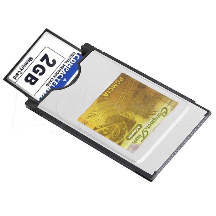 Compact Flash CF to PC Card PCMCIA Adapter Card Reader - Image 2