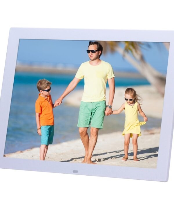 14 inch HD LED Screen Digital Photo Frame with Holder & Remote Control, Allwinner, Alarm Clock / MP3 / MP4 / Movie Player, 14.0 inch, 14 inch/Allwinner
