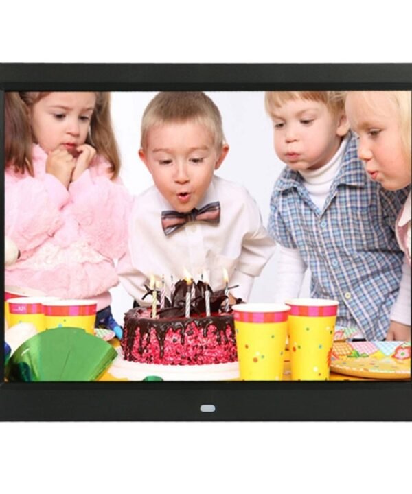 14 inch LED Display Multi-media Digital Photo Frame with Holder & Music & Movie Player, Support USB / SD / MS / MMC Card Input