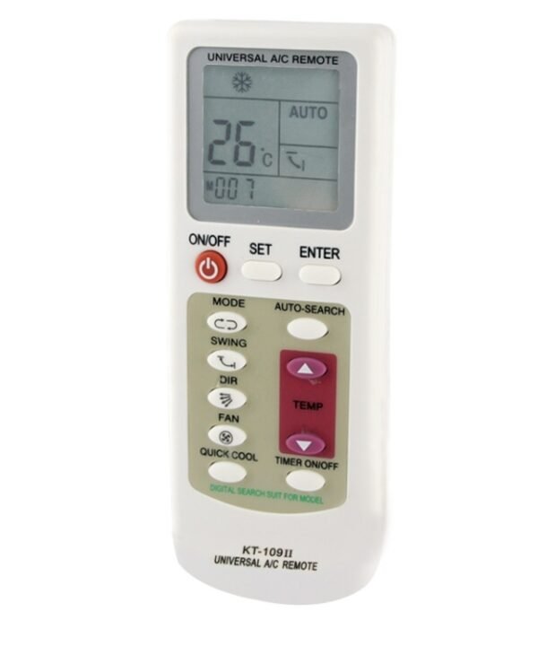 Universal Air Conditioner IR Remote Controller(White)