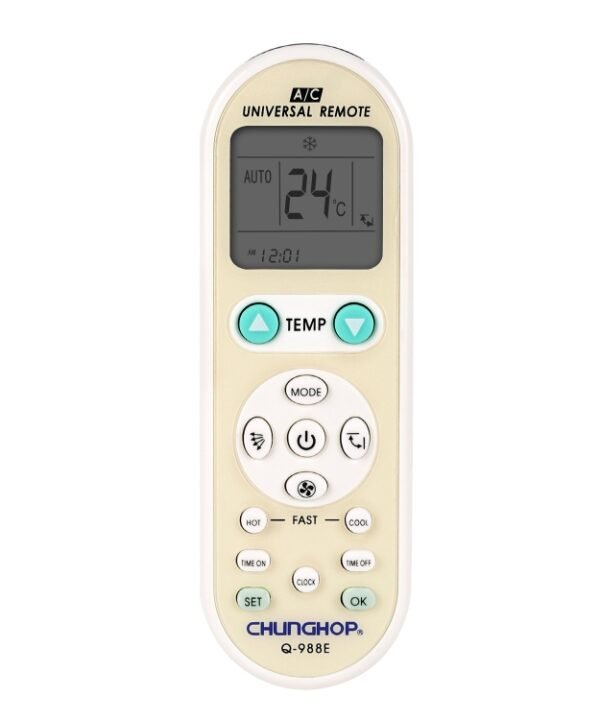 Chunghop Universal A/C Remote Control (Q-988E)(White)