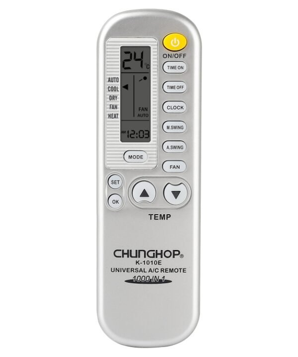Chunghop Universal A/C Remote Control (K-1010E)(Grey)