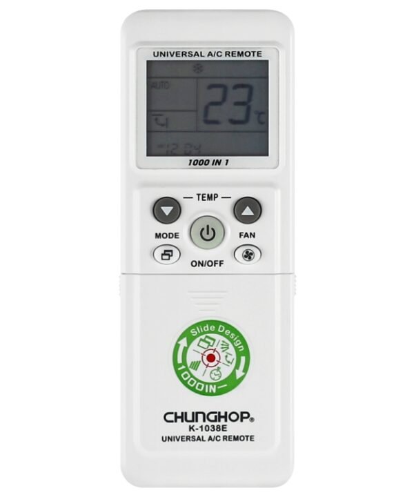 Chunghop Universal A/C Remote Control (K-1038E)