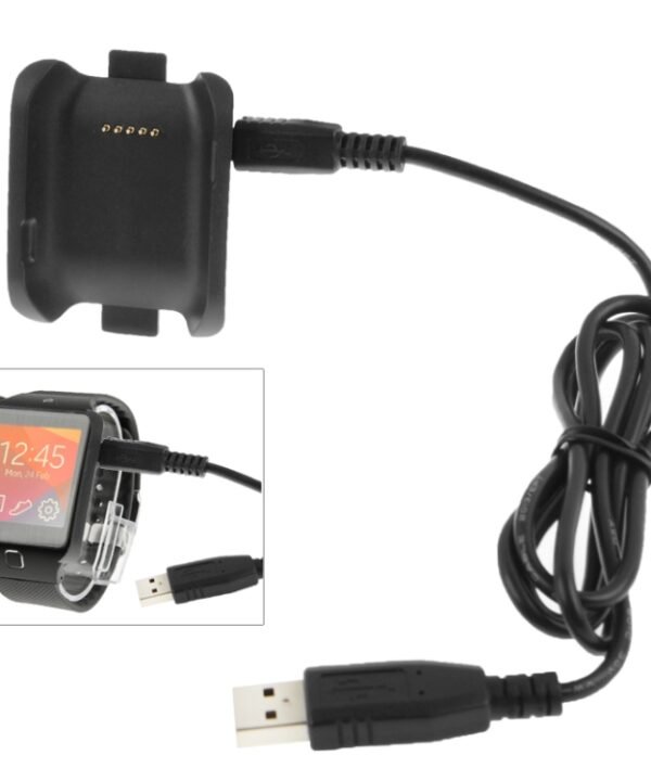 Charger Cradle Charging Dock For Galaxy Gear V700 Smart Watch(Black)