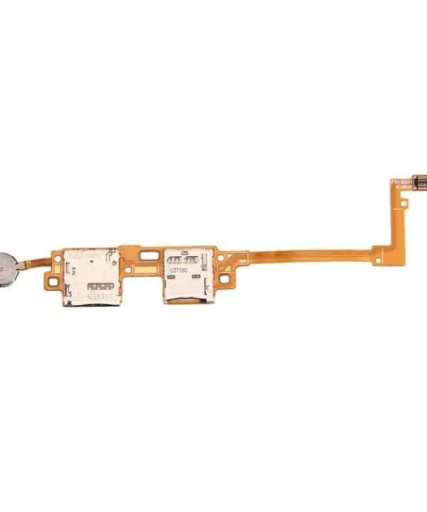 For Galaxy Note 10.1 (2014 Edition) / P600 / P605 SIM & SD Card Reader Contact Flex Cable