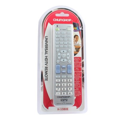 Chunghop Universal TV Remote Control with Specific HDTV Navigation Feature (H-1080E)(Silver) - Image 5