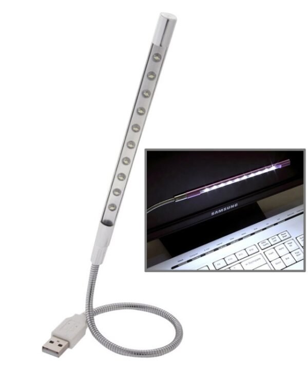 10-LED Portable Ultra Bright USB LED Light