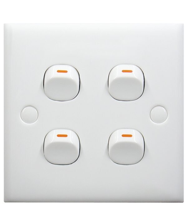 Electric Wall Switch (Size: 86 x 86mm)