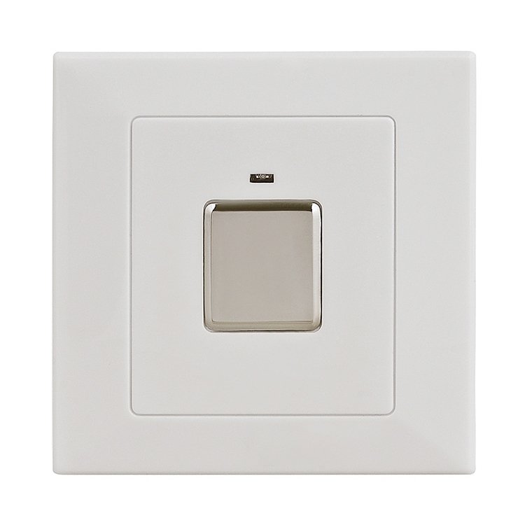 T288 Three-Wire System Wall Mount Touch Sensor Light Switch(White)
