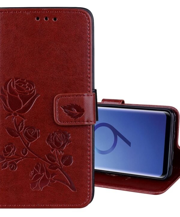 For Galaxy S9 Rose Embossed Horizontal Flip Environmental PU Leather Case with Holder & Card Slots & Wallet, For Samsung Galaxy S9, For Galaxy S9