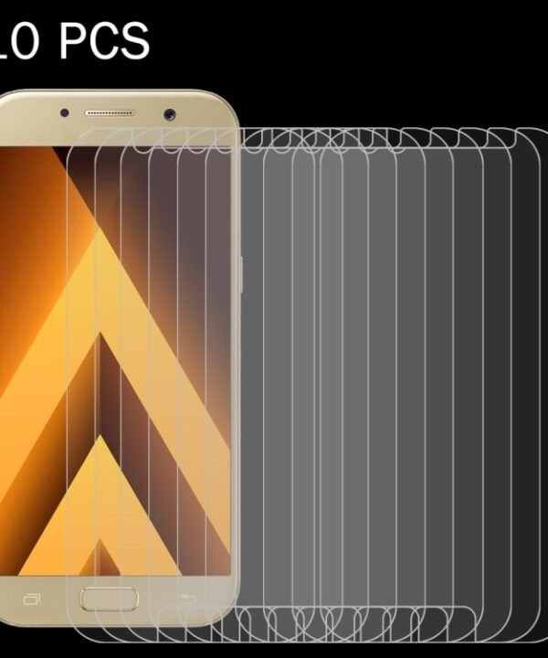 10 PCS for Galaxy A3 (2017) / A320 0.26mm 9H Surface Hardness 2.5D Explosion-proof Tempered Glass Non-full Screen Film
