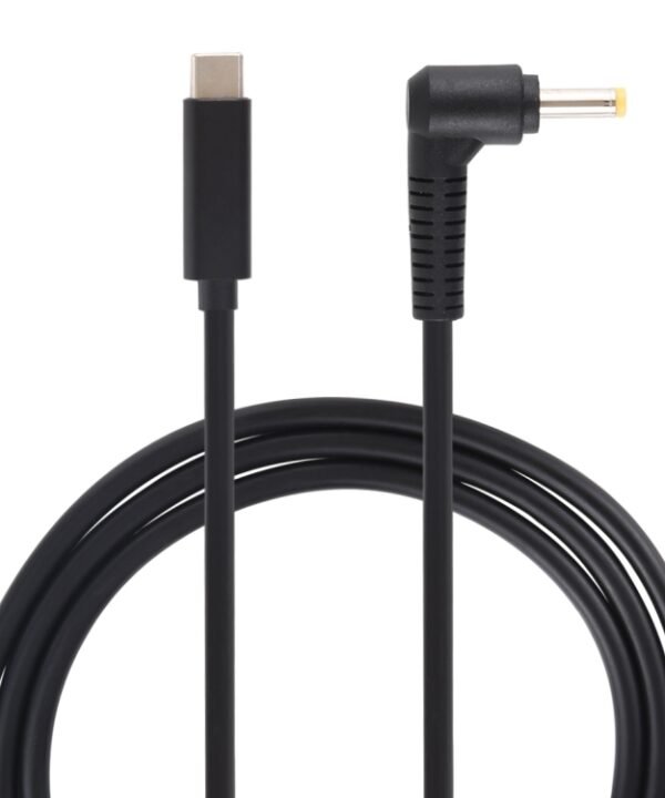 USB-C / Type-C to 4.0 x 1.7mm Laptop Power Charging Cable, Cable Length: about 1.5m