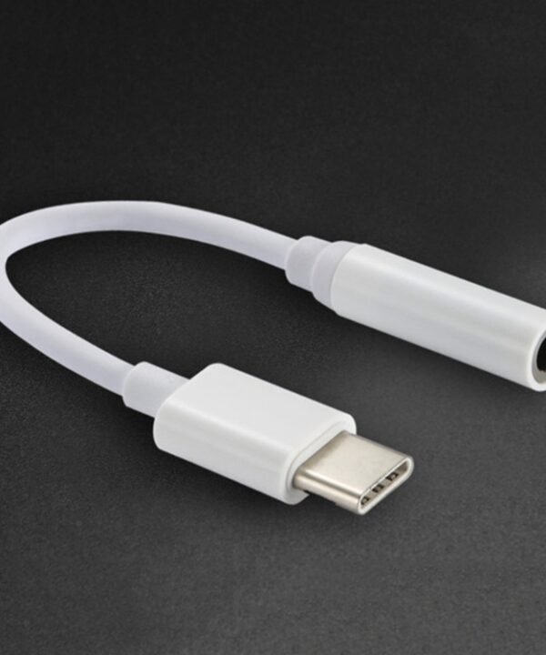 12.5cm USB-C / Type-C Male to 3.5mm Audio Female Adapter Converter, 12.5cm Type-C to 3.5mm