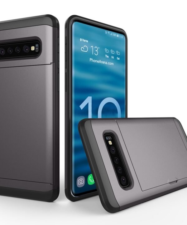 Shockproof Rugged Armor Protective Case for Galaxy S10+, with Card Slot , For Galaxy S10+, Galaxy S10+