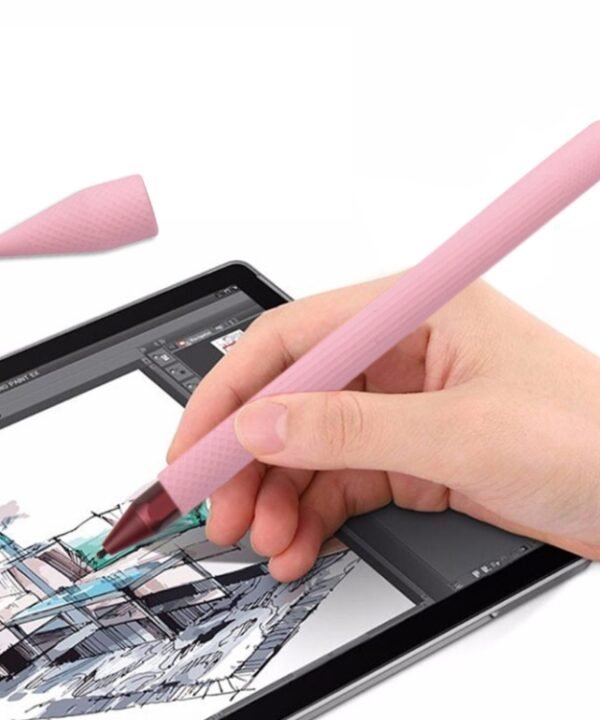 Stylus Pen Silica Gel Protective Case for Microsoft Surface Pro 5 / 6