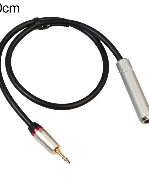 REXLIS TC128MF 3.5mm Male to 6.5mm Female Audio Adapter Cable, Length: 60cm