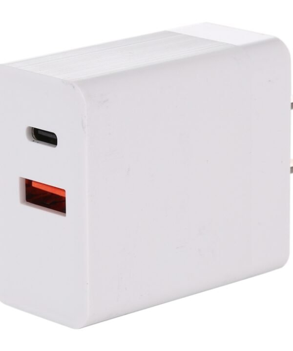 24W PD + QC3.0 Fast Charger Power Adapter Plug Adapter US Plug