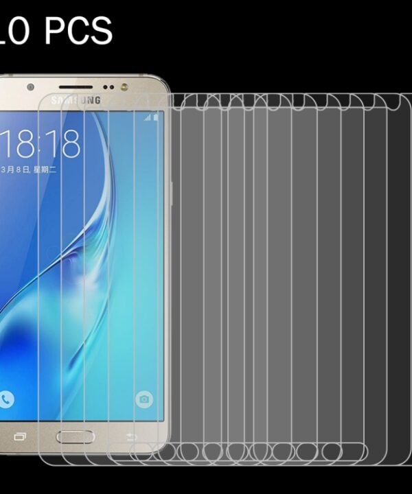 10 PCS For Galaxy J7(2016) / J710 0.26mm 9H Surface Hardness 2.5D Explosion-proof Tempered Glass Screen Film