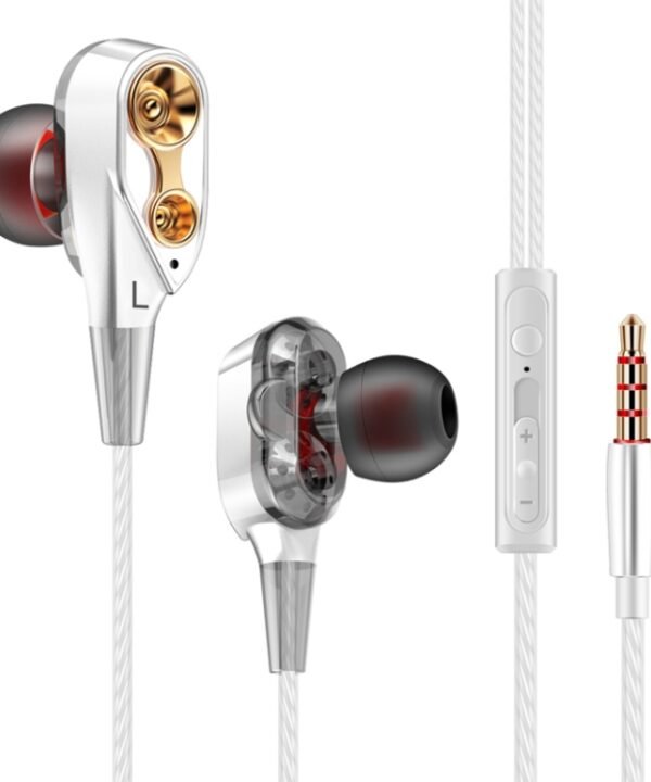 QKZ CK8 HiFi In-ear Four Unit Sports Music Headphones