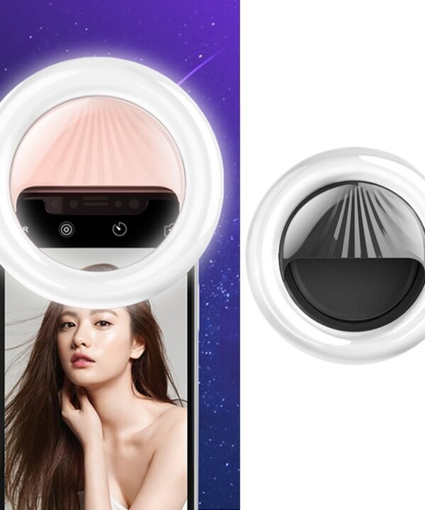 RK34 Rechargeable Beauty Selfie Light Selfie Clip Flash Fill Light