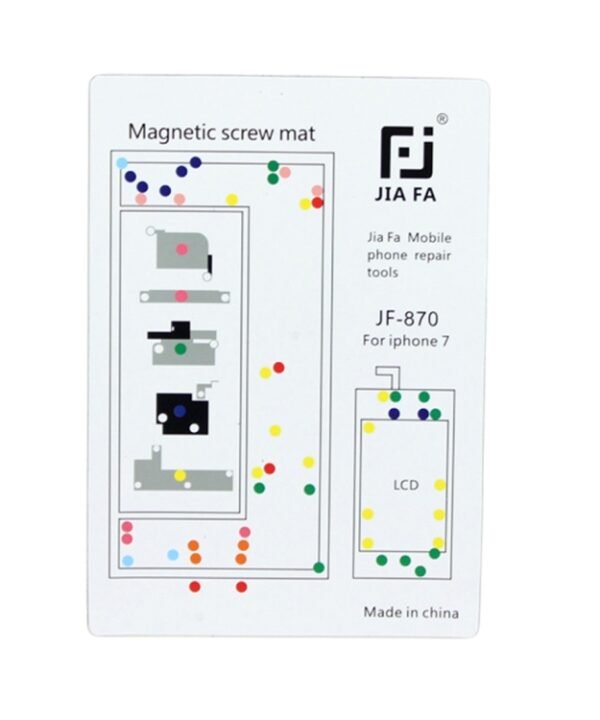 JIAFA Magnetic Screws Mat for iPhone 7