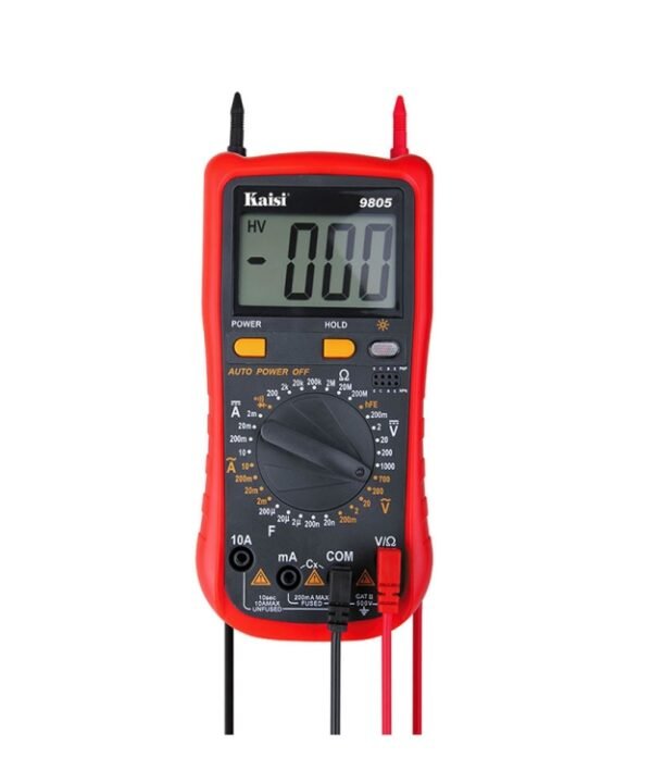 Kaisi 9805 Anti-burning Multifunctional Digital Universal Multimeter Auto-Range Digital Multimeter