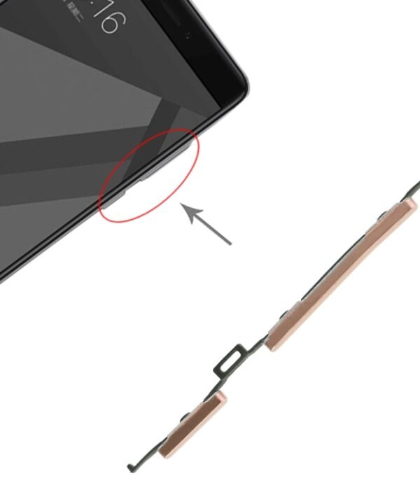 Power Button and Volume Control Button for Xiaomi Redmi Note 4X, For Xiaomi Redmi Note 4X